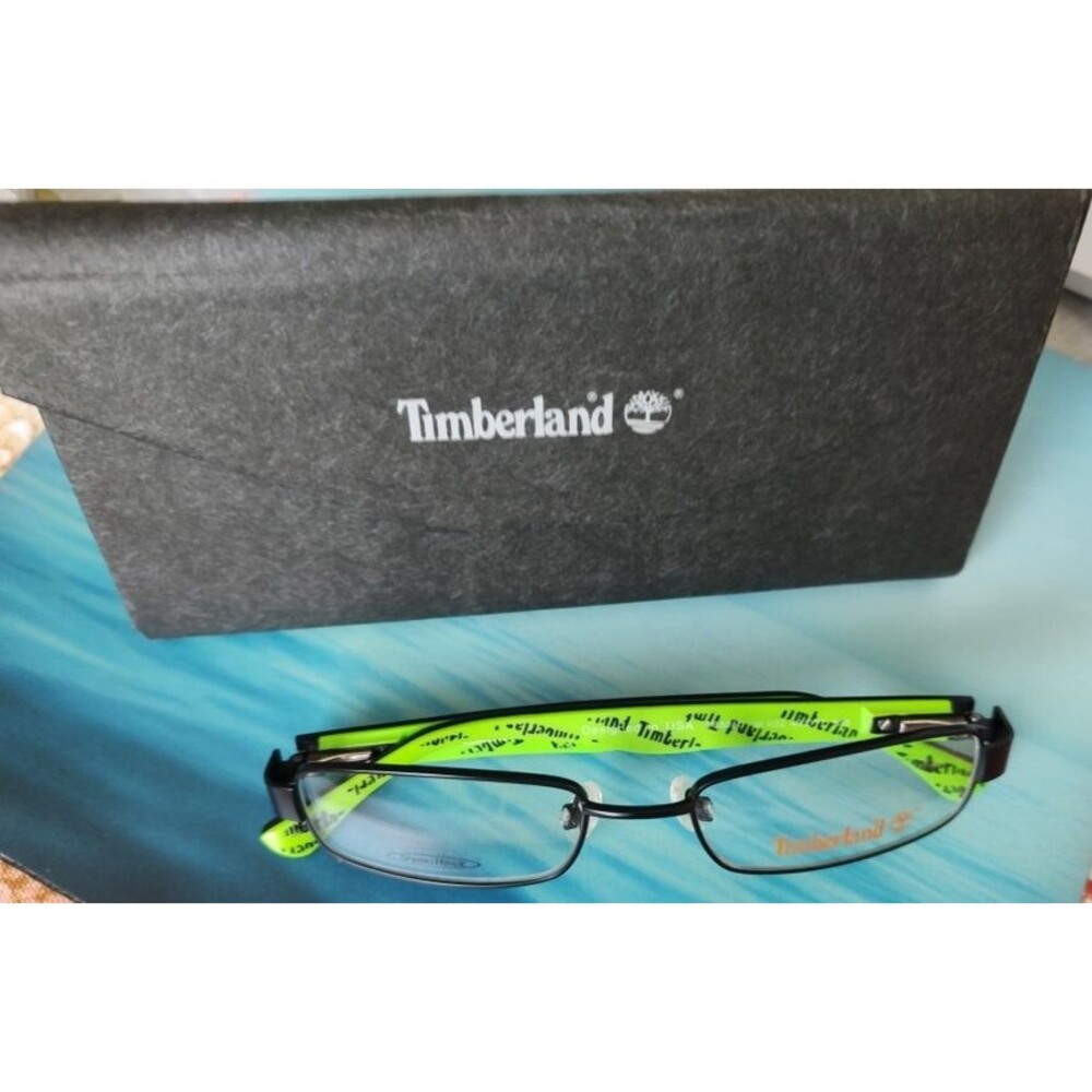 Timberland Kids TB5050 # 49-17-130 Black Neon Green Metal Frame Only + box